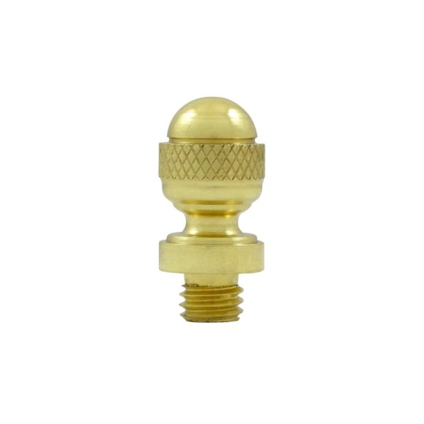 DSAT3 Acorn Cabinet Finial Polished Brass, 10PK